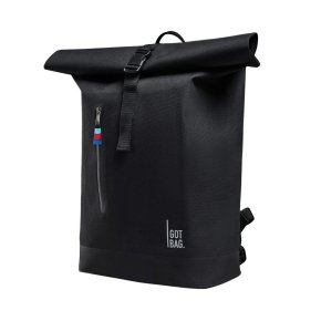 GOTBAG. RollTop Laptoprucksack schwarz